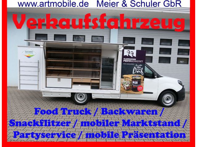 Fiat Doblo FoodTruck/Verkaufsfahrzeug/mob. Messestand - Hauptbild
