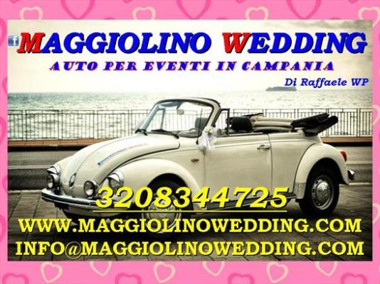 Noleggio Auto Matrimonio Maggiolino Maggiolone cabrio bianco - Hauptbild
